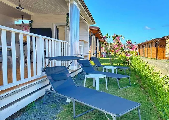 キャンプ場 каравани дрийм арапя ツァレヴォ